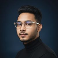 Portrait of Bayazid Ahmed Dihan, Founder and Chief Executive Officer of Dihan Digital.